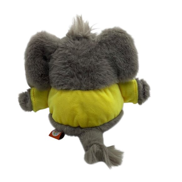 Giggle Scape Plush Elephant Toy With Yellow Shirt Ages 1+ NEW NWT 7” - Picture 6 of 7